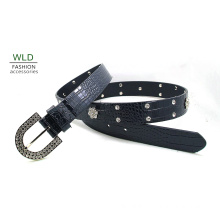 Fashion PU Belt with Rhinestone Ky6228